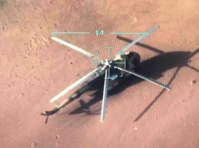 Войскам ПНС в Ливии достался брошенный вертолет Ми-17, российского производства