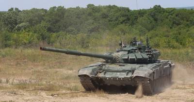 «Ныряющие» танки Т-72Б3 показали на видео