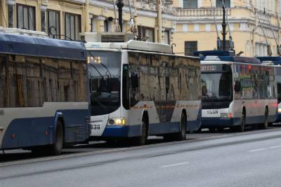 На маршруты в Петербурге выйдут более 100 новых троллейбусов