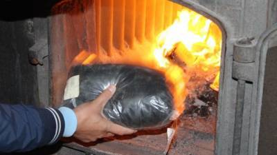 В Екатеринбурге в печи сожгли почти килограмм наркотиков (ФОТО)