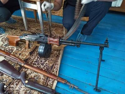 Житель Одесской области владел внушительной «коллекцией» оружия и боеприпасов