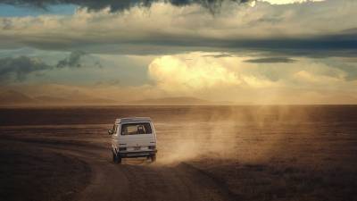 В Башкирии жители пожаловались на гигантское облако из пыли