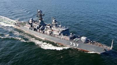 Россия привлекла ВМФ для охраны строительства «Северного потока – 2»