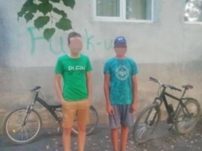 На Харьковщине 15-летние подростки крали и перекрашивали велосипеды