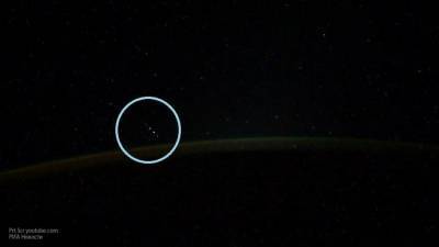 Космонавт заснял на видео неопознанные летающие объекты