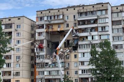 Киевские власти выделили 15 млн грн на снос взорвавшегося дома на Позняках