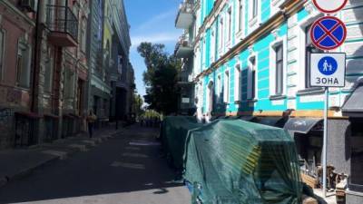 В центре Киева появилась еще одна пешеходная улица