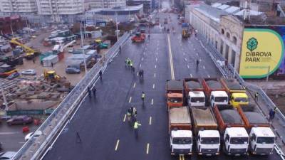 В Киеве на Шулявском путепроводе ограничат движение из-за ремонтных работ