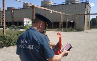 На севере Крыма произошел новый выброс сернистого газа