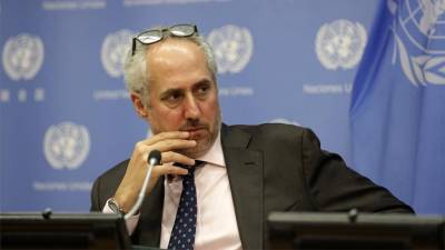 В ООН прокомментировали попытки США вернуть антииранские санкции