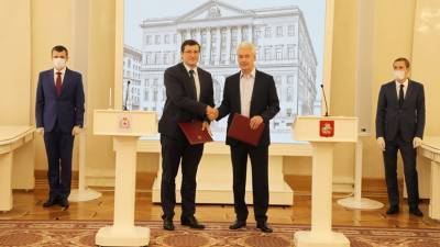 Власти Москвы и Нижегородской области подписали соглашение о сотрудничестве