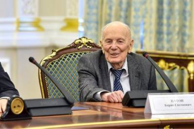 Скончался президент Академии наук Украины Борис Патон