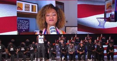 Даниил Квят - Matter - Темнокожий баскетболист не преклонил колено ради Black Lives Matter - ren.tv - Россия