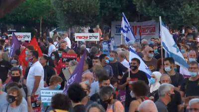 В Израиле начались массовые антиправительственные акции