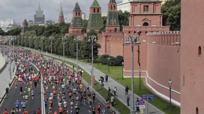 Московский полумарафон завершился рекордным результатом