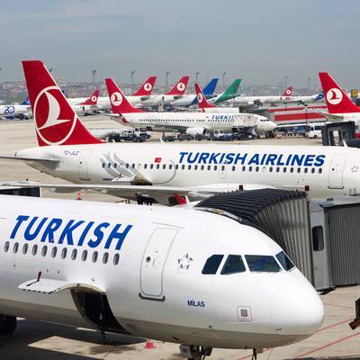 В столичном аэропорту Внуково приземлился самолет компании Turkish Airlines