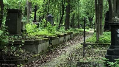 Останки обнаженного мужчины в памперсе обнаружили на территории кладбища в Ленобласти