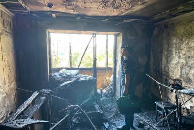 В Армавире из горящего дома эвакуировали 30 человек