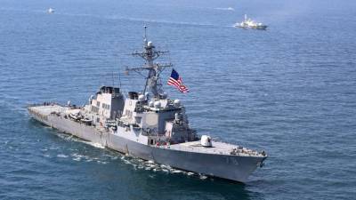 США провели в Чёрном море учения ВМС и ВВС
