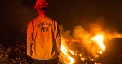 Около восьми тысячи человек эвакуируют в Калифорнии из-за лесного пожара