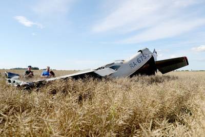 Легкомоторный самолет потерпел крушение под Калининградом