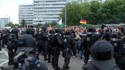 Беспорядки в Германии: растет число пострадавших полицейских