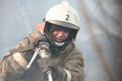Пожарные ликвидировали возгорание под Новосибирском