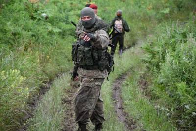 На полигоне в Шахтерске прошел военно-патриотический слет