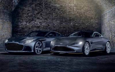 Aston Martin представил «бондовские» Vantage и DBS Superleggera