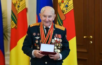 Ветеран Великой Отечественной войны Иван Кладкевич отмечает 96-летие