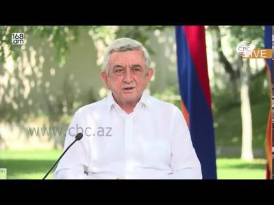 Саргсян оправдывается перед армянами за провал в апреле 2016. ВИДЕО