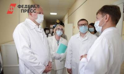 Цуканов и Текслер осмотрят стройку ковидной больницы