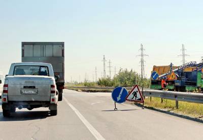 На федеральной трассе между ХМАО и Тюменской областью ограничат движение на два месяца