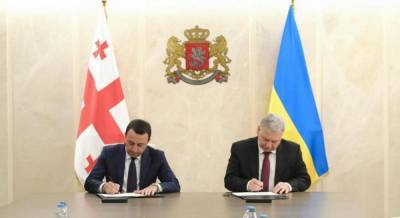 Украина с Грузией подписали программу сотрудничества между оборонными ведомствами