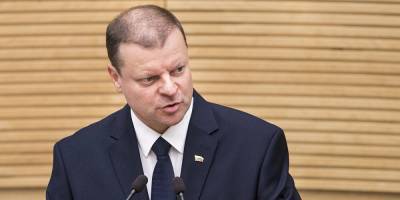 Власти Литвы хотят провести встречу с правительством Белоруссии и обсудить происходящего в стране