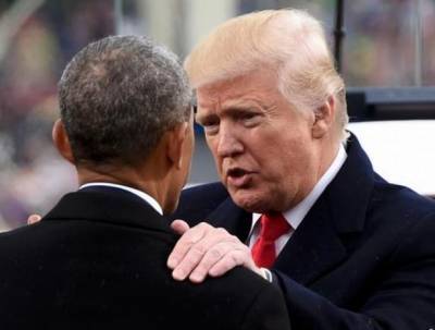 Трамп и Обама послали друг друга