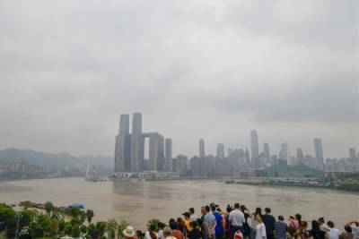 В китайский Чунцин пришло самое мощное в этом году наводнение