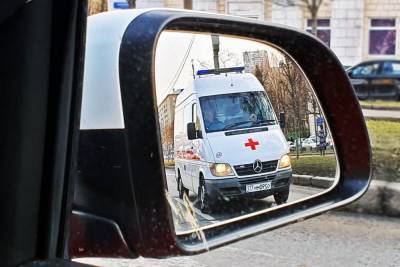 Водитель «Фольксвагена» протаранил автомобиль ГАИ в Витебске
