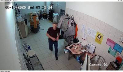 В Воронеже на видео попала неудачная попытка кражи в ТЦ