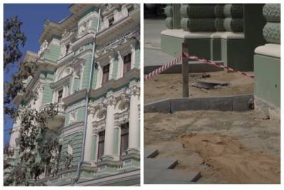 "Не прошло и года": в сети показали, как дом Руссова трещит по швам после ремонта, видео