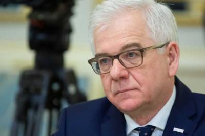 Министр иностранных дел Польши Яцек Чапутович ушел в отставку