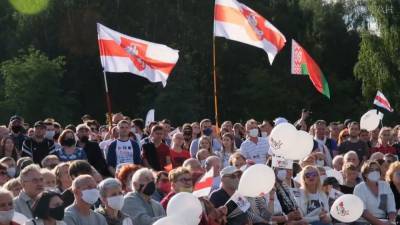 Маркелов раскрыл причину участия «дам в белом» в протестах в Белоруссии