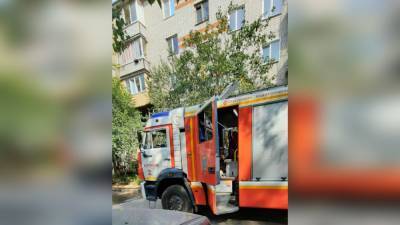 В Воронеже при пожаре в пятиэтажке пострадал 7-летний мальчик