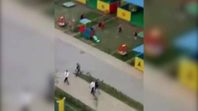Пьяный россиянин протаранил ворота детского сада