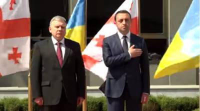 Министры обороны Грузии и Украины обсудили, как положить конец «оккупации»