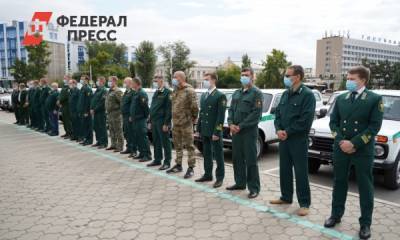 В Иркутскую область приехал 21 лесопатрульный автомобиль