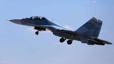 Су-30СМ ВВС РФ поднимался в небо на перехват двух самолетов НАТО над Черным морем