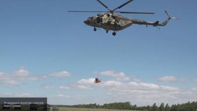 Вертолет Ми-8 повредил стойку шасси при посадке в Хакасии