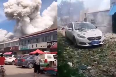 Видео последствий взрыва на китайской угольной шахте появилось в Сети