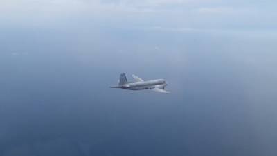 Российский истребитель сопроводил самолёты-разведчики НАТО над Чёрным морем — видео